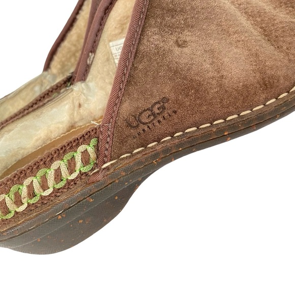 UGG Suede Mules Clogs Shoes Womens Size 8 Uggs Kohala Mule Brown Slide On Casual - Picture 4 of 16